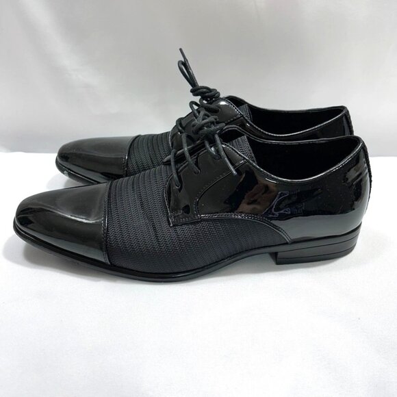 Stacy Adams Pharoah Cap Toe Oxford Men's Shoes Black US 8.5M Wedding - Picture 9 of 13